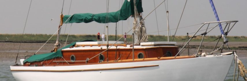 22ft Bermudan Sloop, wooden centreboarder, 1953, Tregeagle