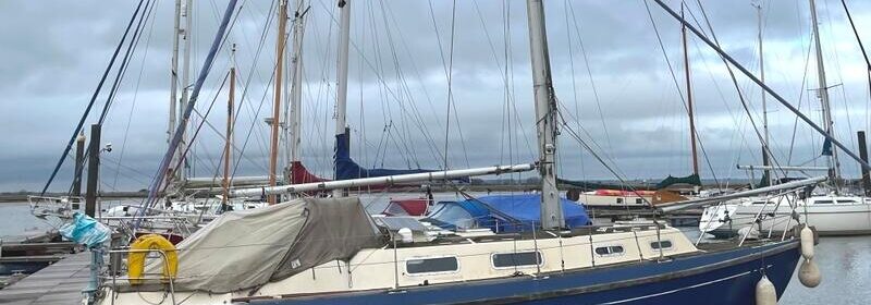 Barbican 33 GRP Sloop with centreboard, 1979, Blue Nereid