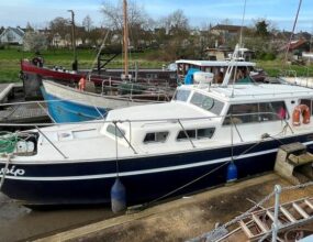 36ft GRP Powerboat, Hagg 36, 1975