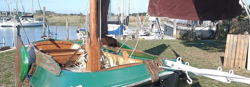 4.8m GRP Dutch Sailing Tjotter, 1975